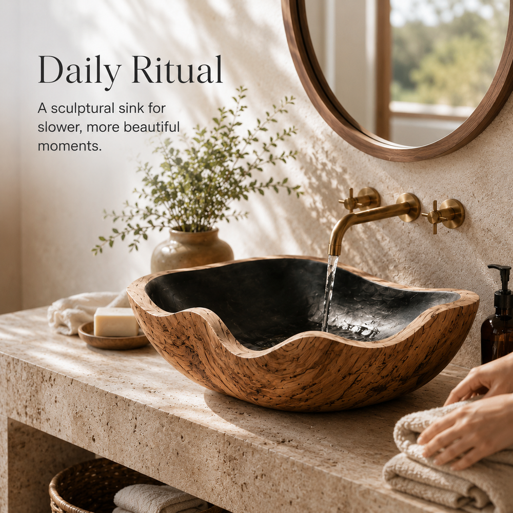 Soren Stone Vanity Vessel Sink - Design 132 - product image 07