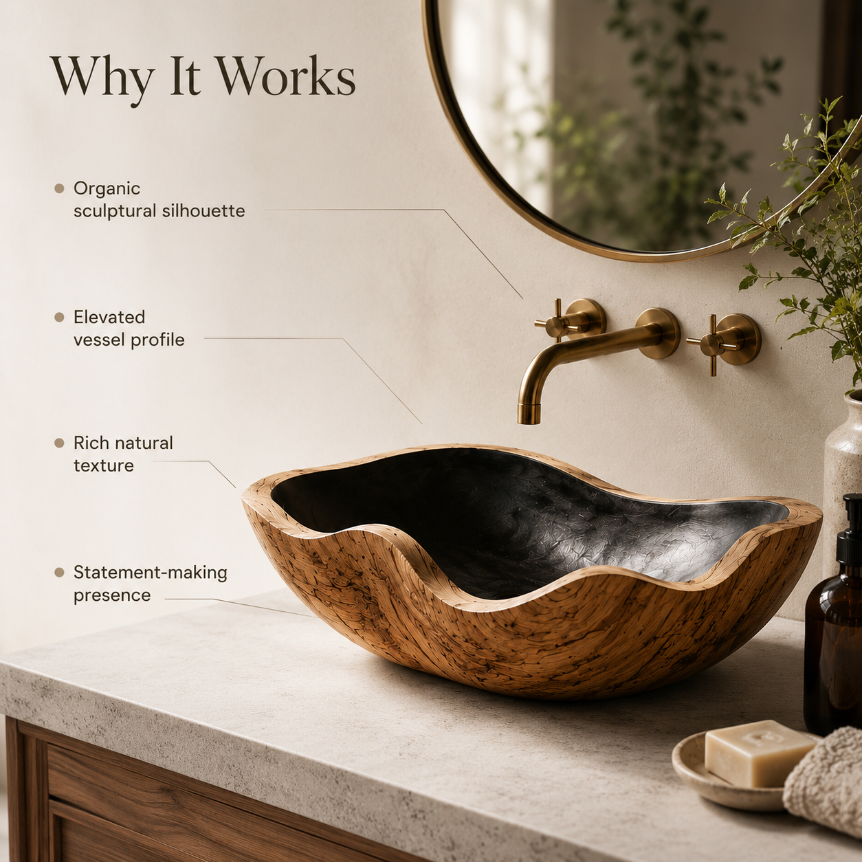Soren Stone Vanity Vessel Sink - Design 132 - product image 09