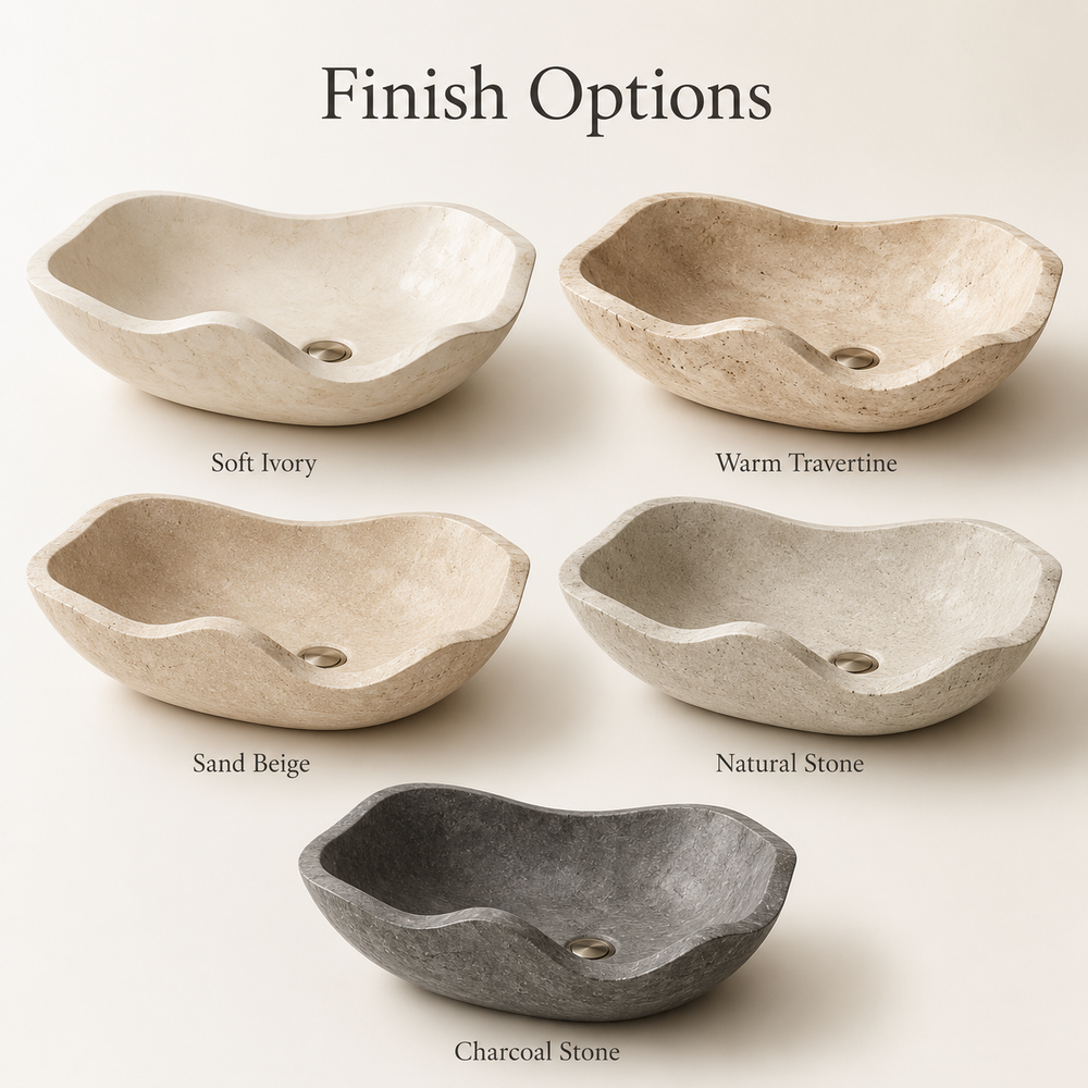 Soren Stone Vanity Vessel Sink - Design 132 - product image 11