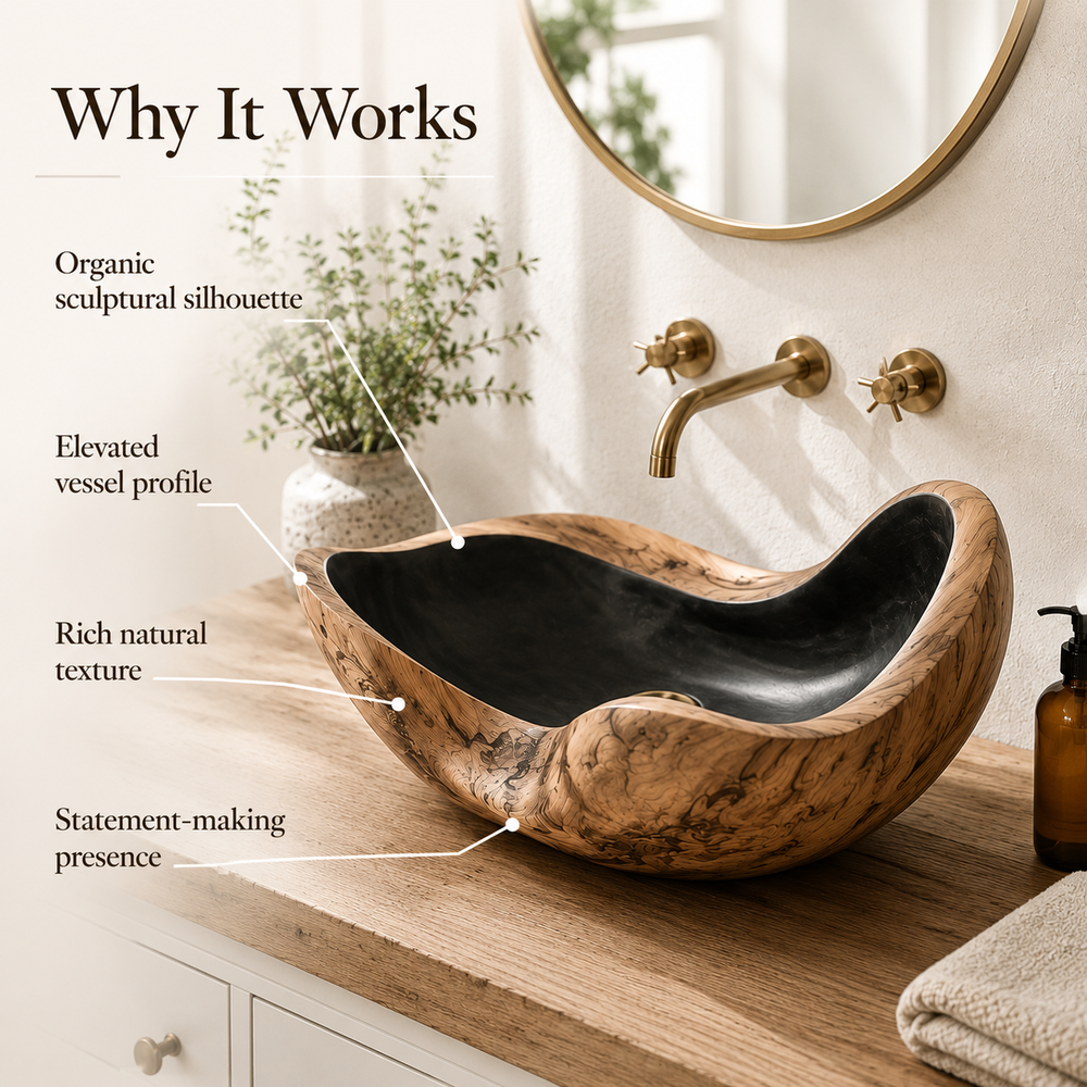 Veyra Statement Vessel Sink - Design 134 - product image 09