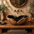 Nolan Warm Stone Vessel Sink - Design 135 - main view