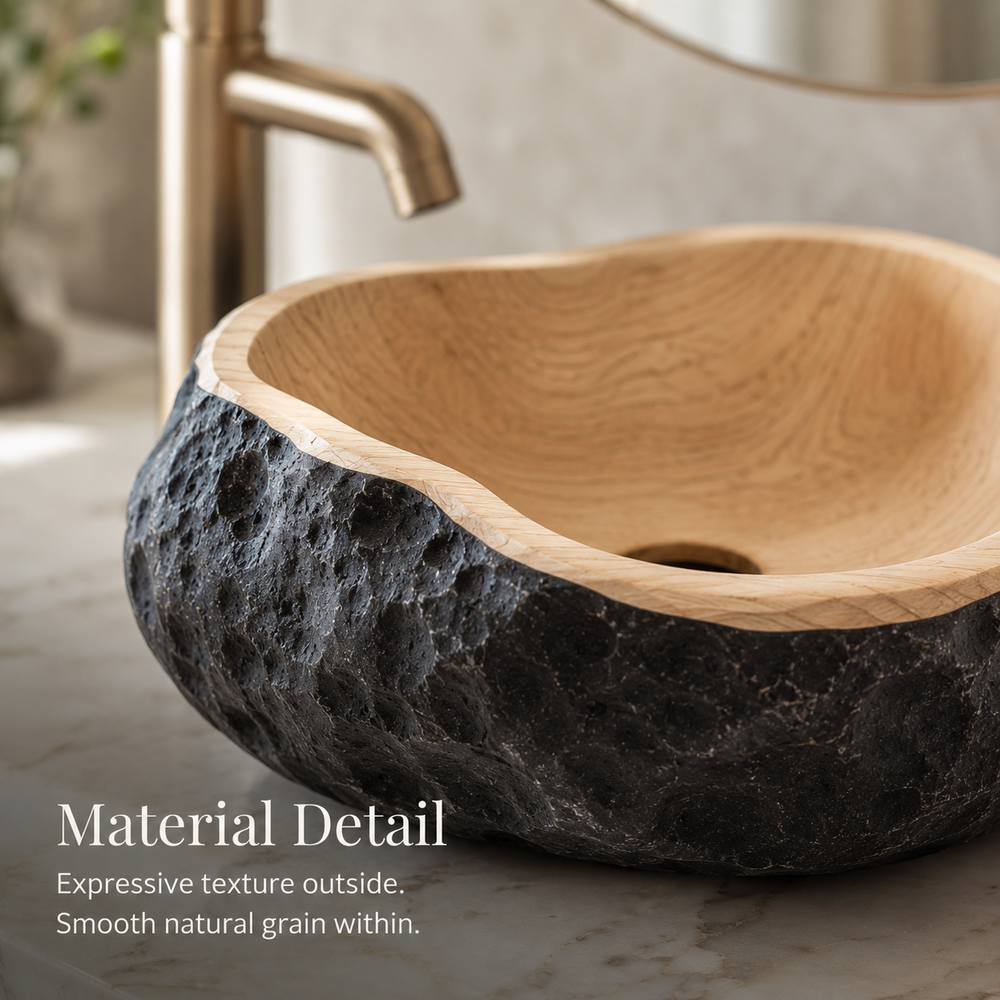 Liora Hand-Finished Vessel Sink - Design 136 - product image 05