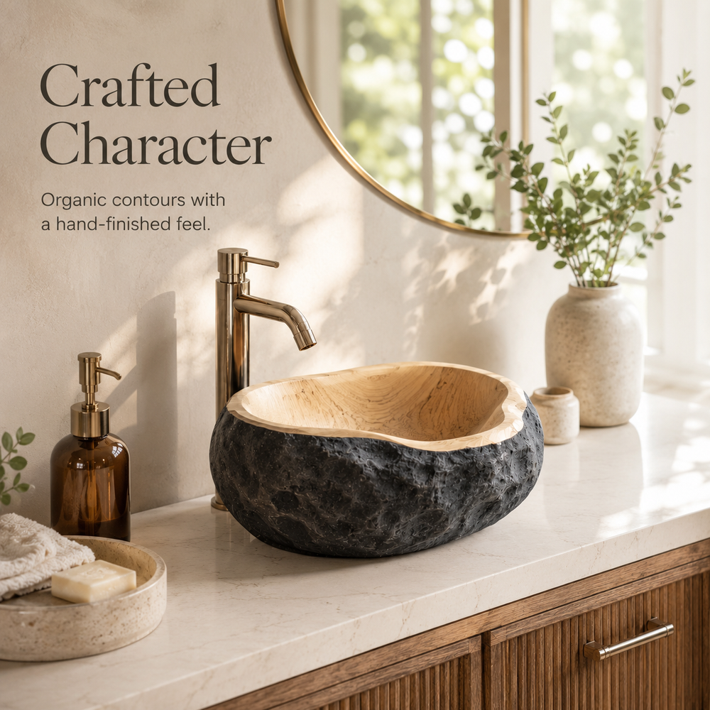 Liora Hand-Finished Vessel Sink - Design 136 - product image 06