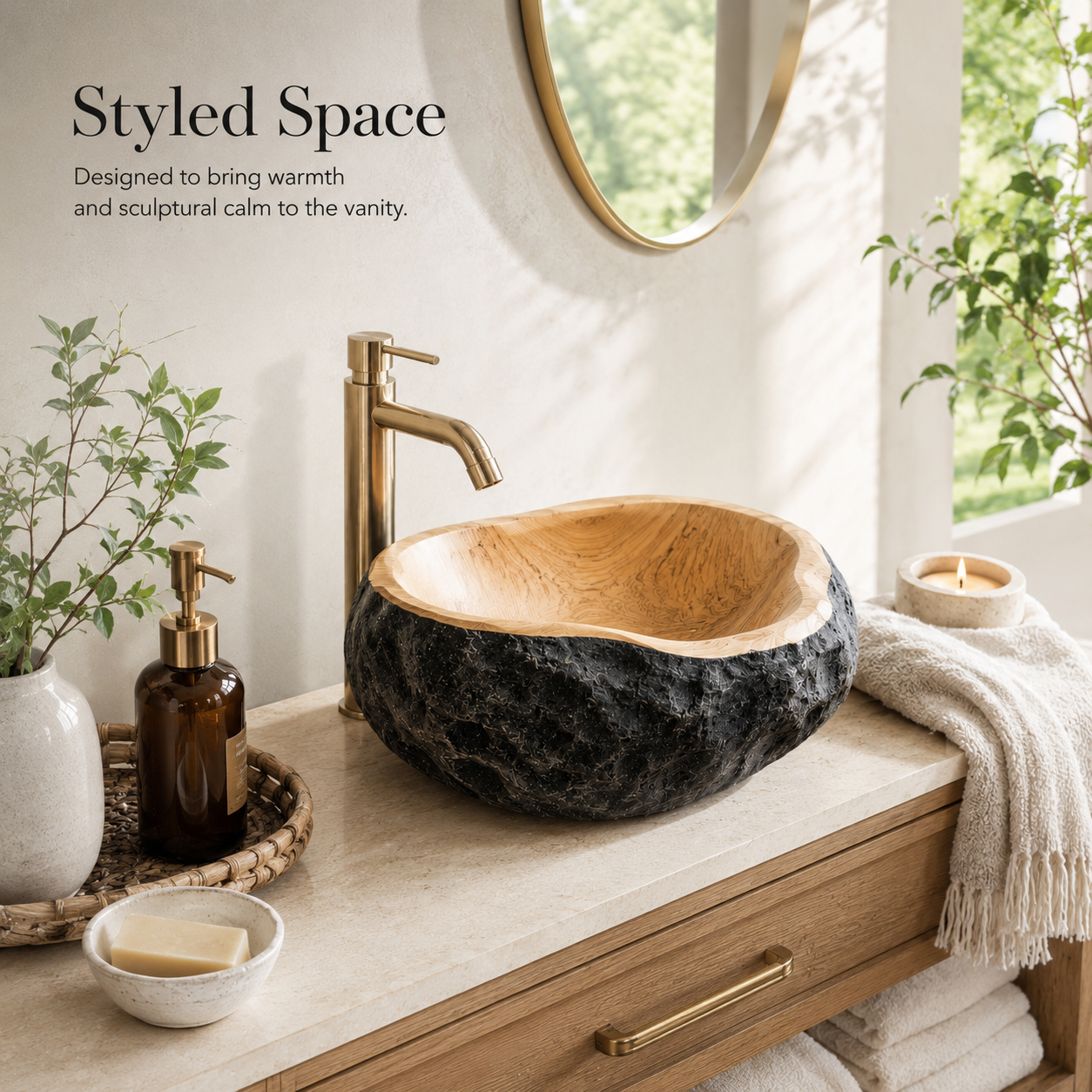Liora Hand-Finished Vessel Sink - Design 136 - product image 10