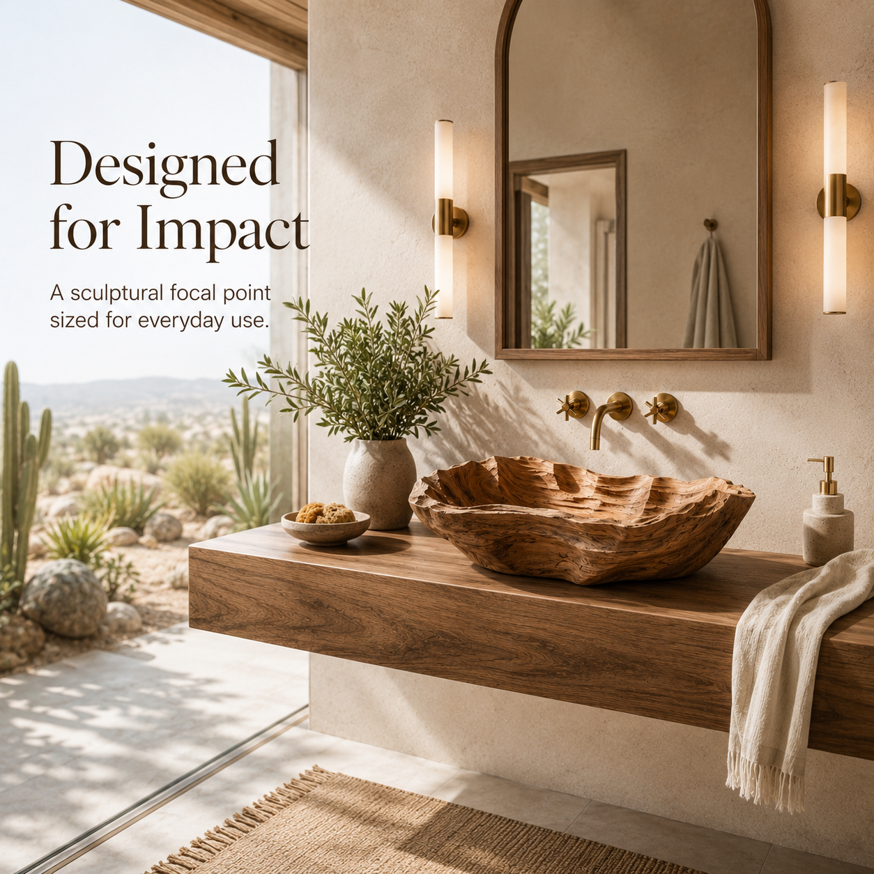 Arden Natural Stone Vessel Sink - Design 137 - product image 04