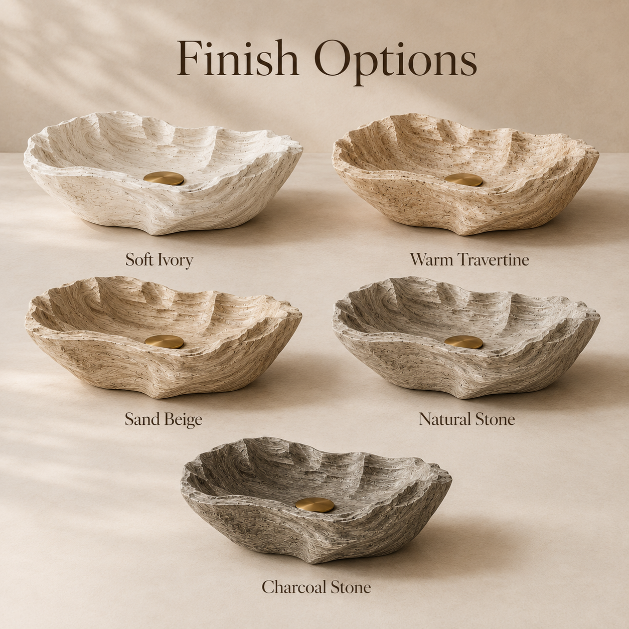 Arden Natural Stone Vessel Sink - Design 137 - product image 11