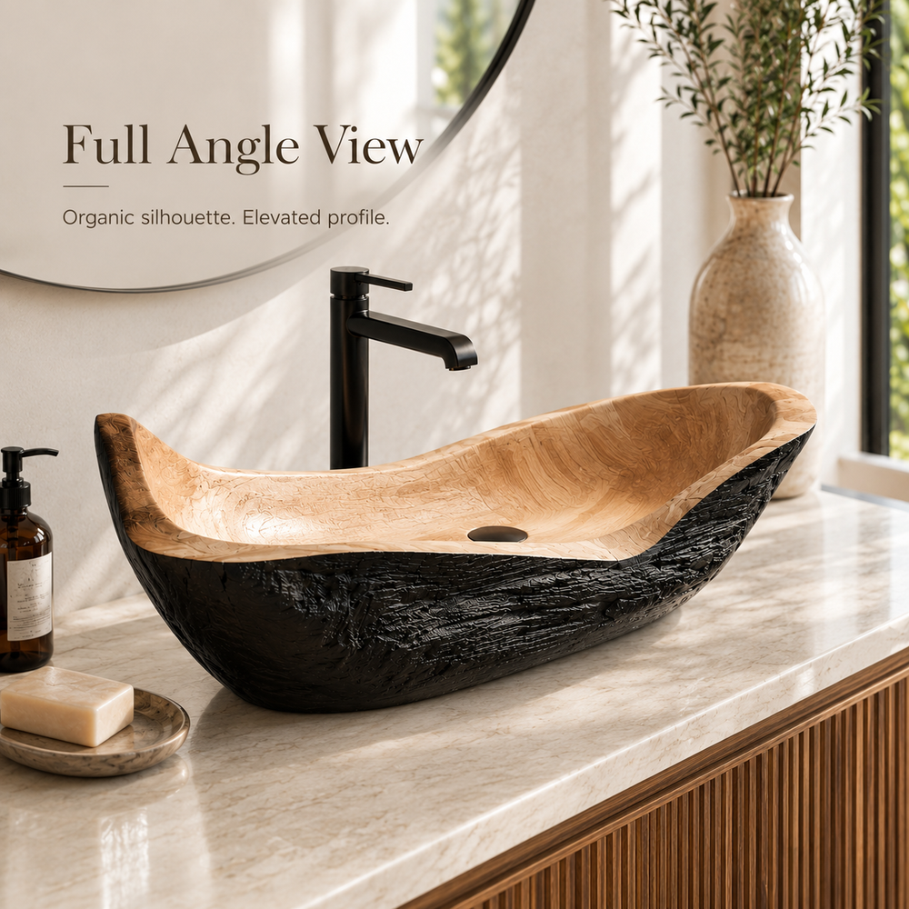 Calder Organic Modern Vessel Sink - Design 139 - product image 03