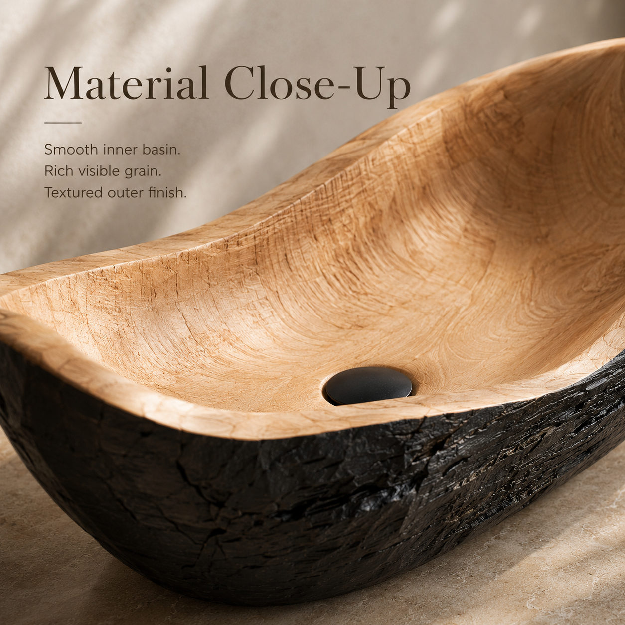 Calder Organic Modern Vessel Sink - Design 139 - product image 05