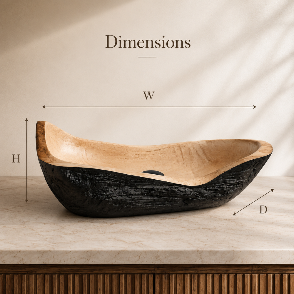 Calder Organic Modern Vessel Sink - Design 139 - product image 08