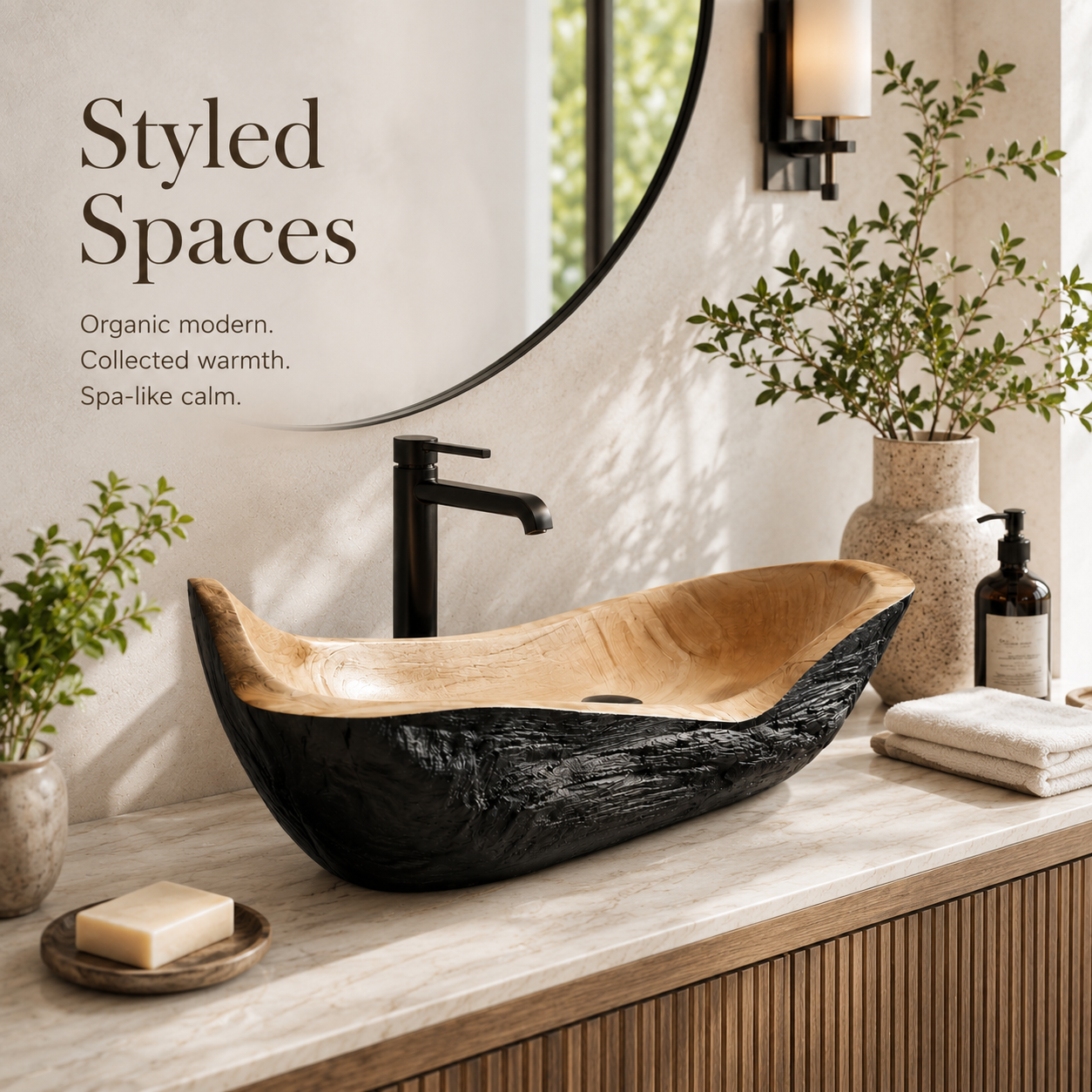 Calder Organic Modern Vessel Sink - Design 139 - product image 10