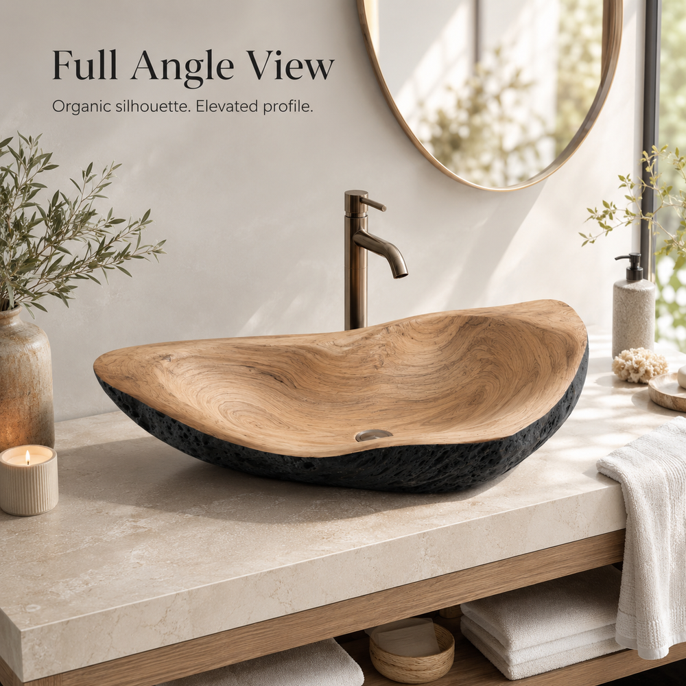 Soren Stone Vanity Vessel Sink - Design 140 - product image 03