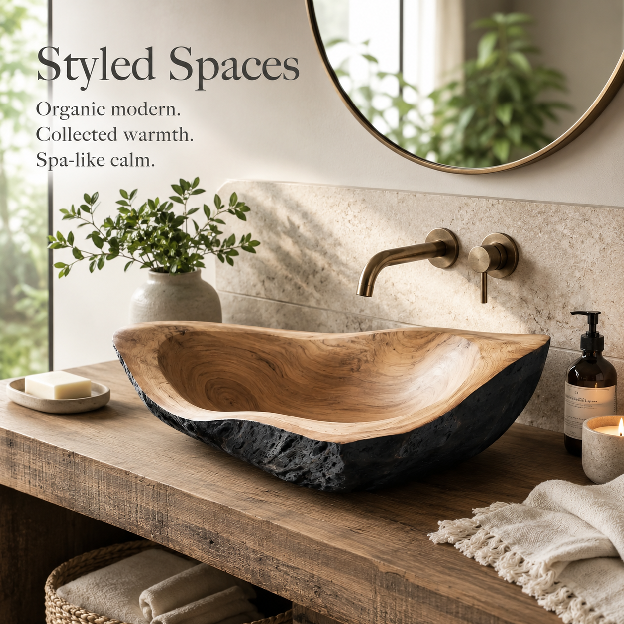 Soren Stone Vanity Vessel Sink - Design 140 - product image 10