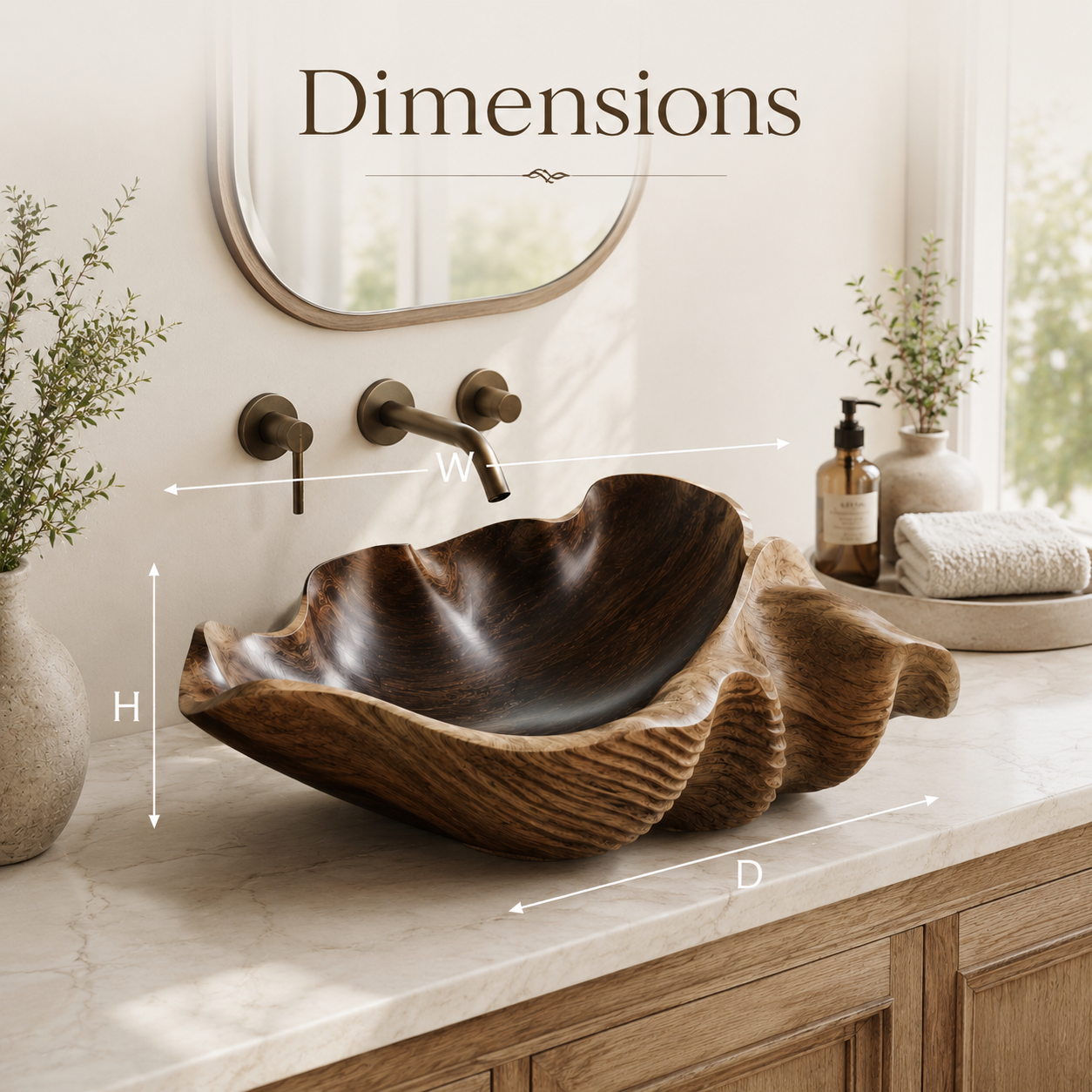 Liora Hand-Finished Vessel Sink - Design 144 - product image 08