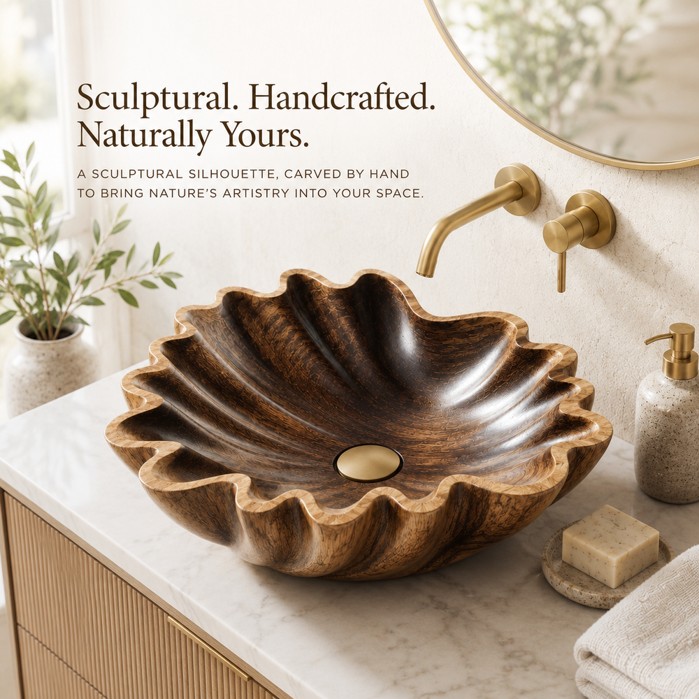 Arden Natural Stone Vessel Sink - Design 145 - product image 03