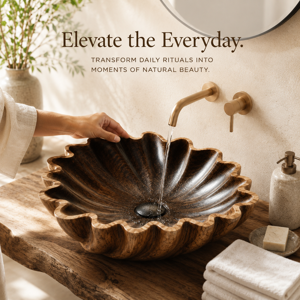 Arden Natural Stone Vessel Sink - Design 145 - product image 07