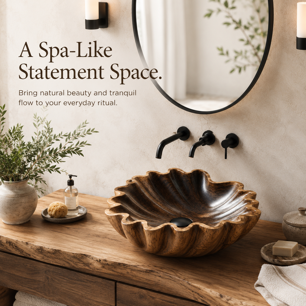 Arden Natural Stone Vessel Sink - Design 145 - product image 10