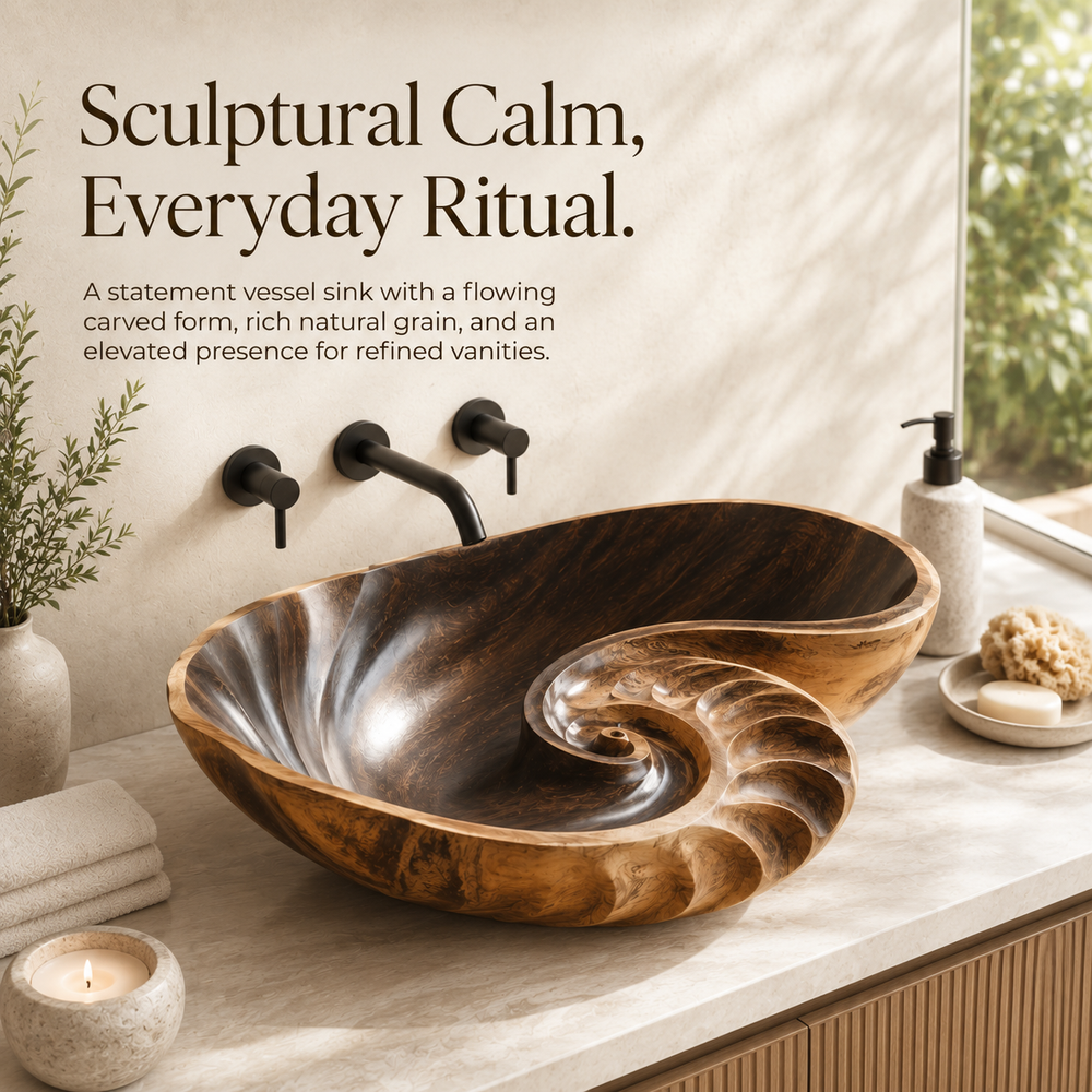 Calder Organic Modern Vessel Sink - Design 147 - product image 02