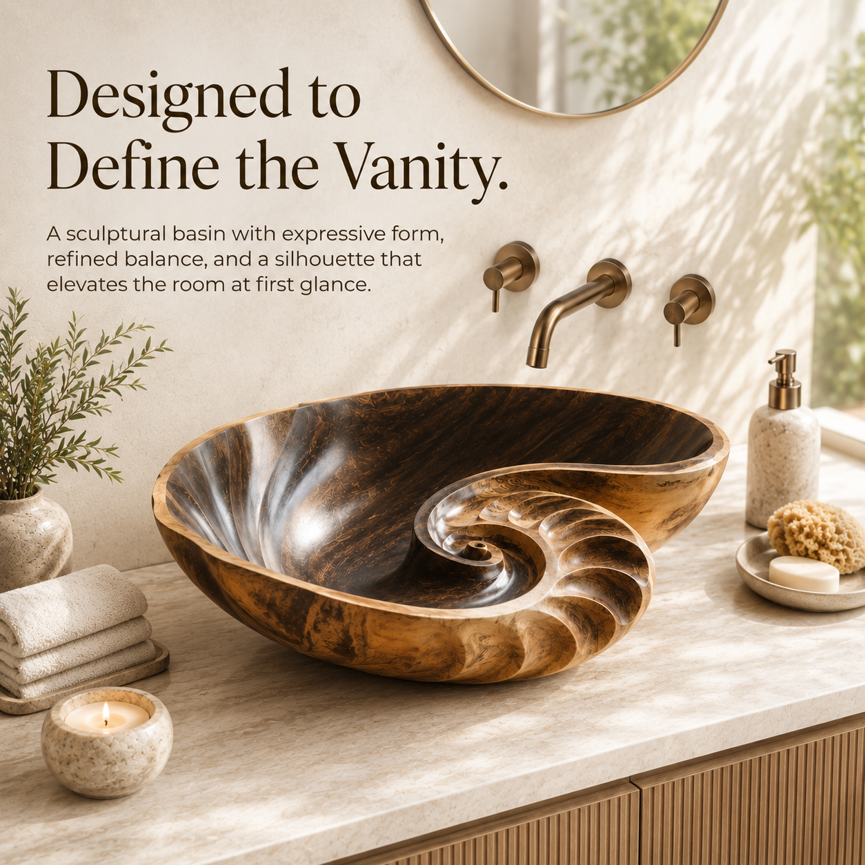 Calder Organic Modern Vessel Sink - Design 147 - product image 03