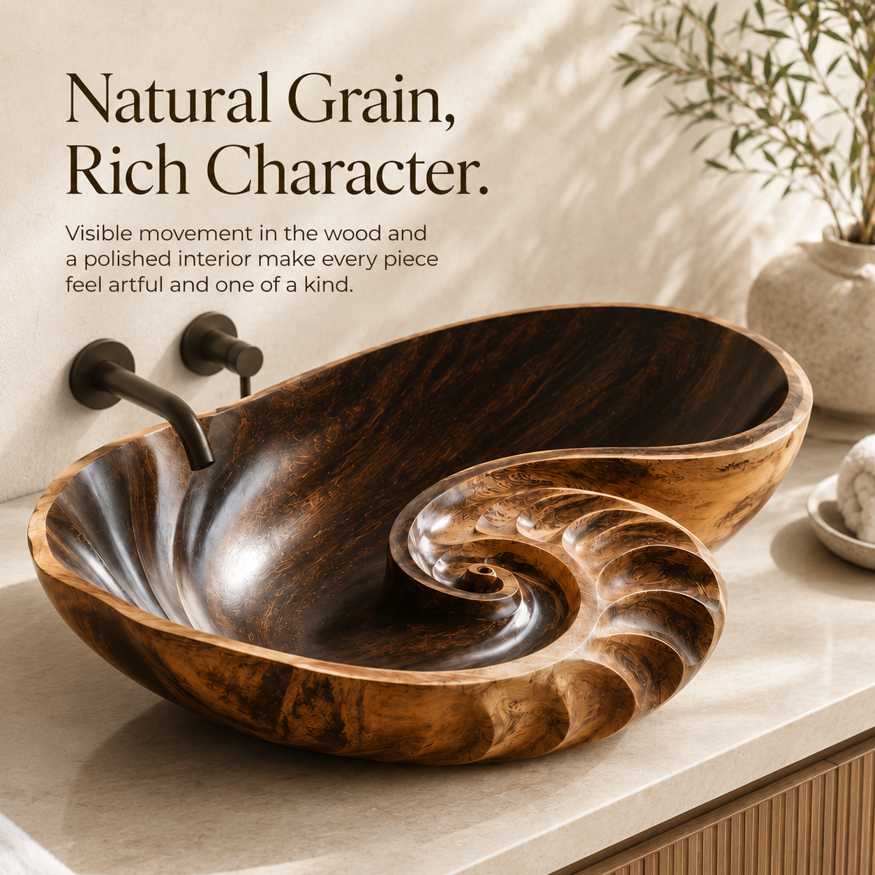 Calder Organic Modern Vessel Sink - Design 147 - product image 05