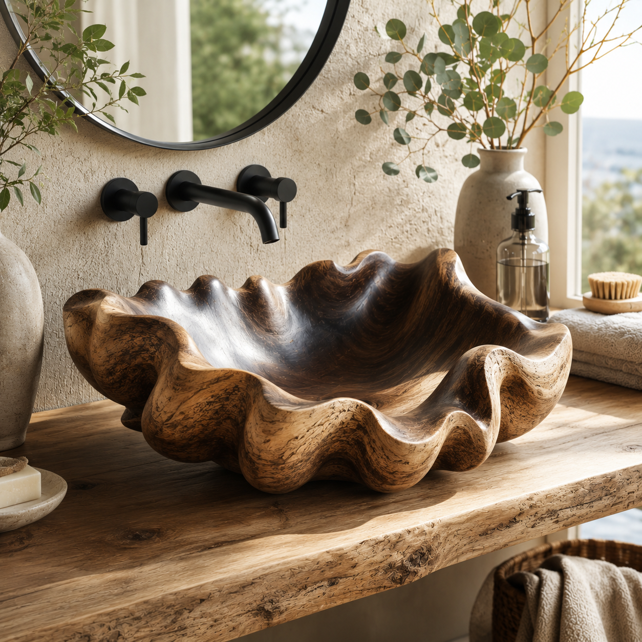 Soren Stone Vanity Vessel Sink - Design 148 - main view