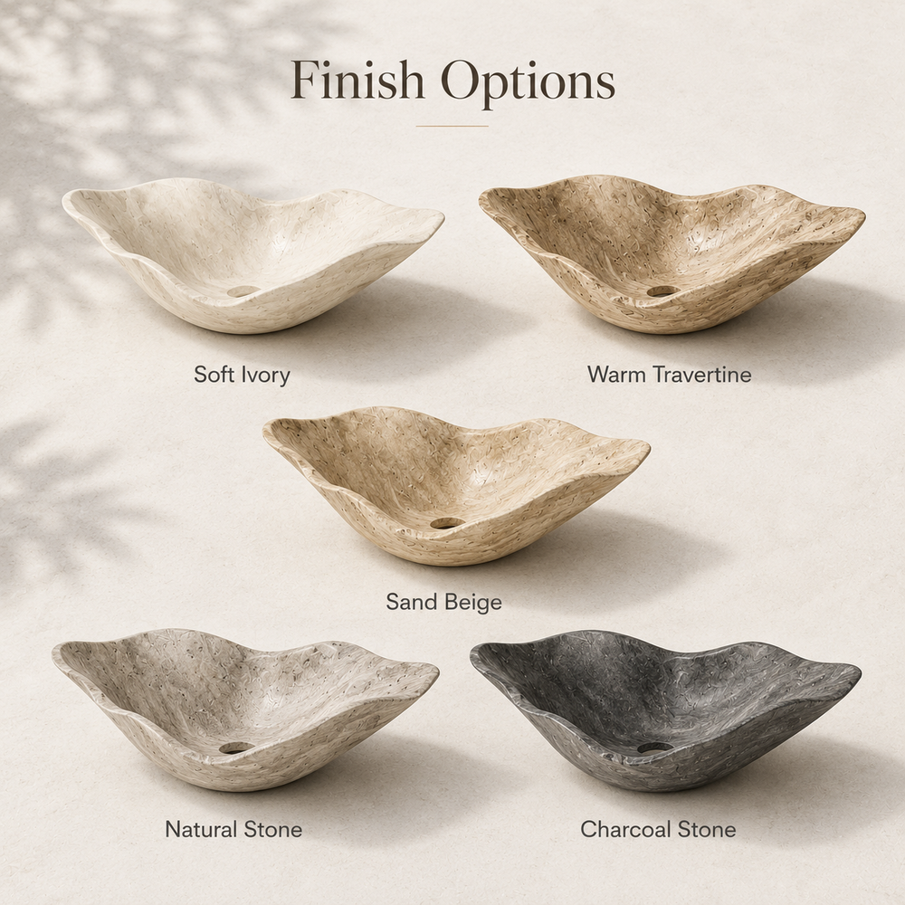 Nolan Warm Stone Vessel Sink - Design 151 - product image 11