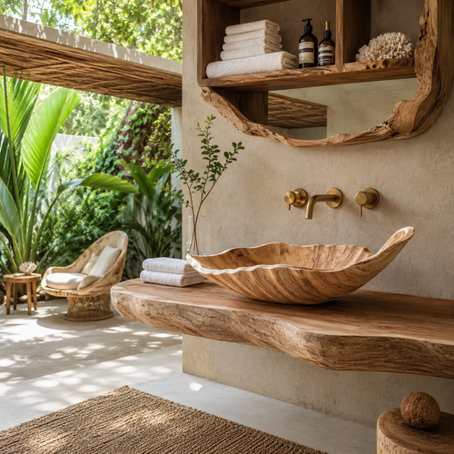 Liora Hand-Finished Vessel Sink - Design 152 - main view
