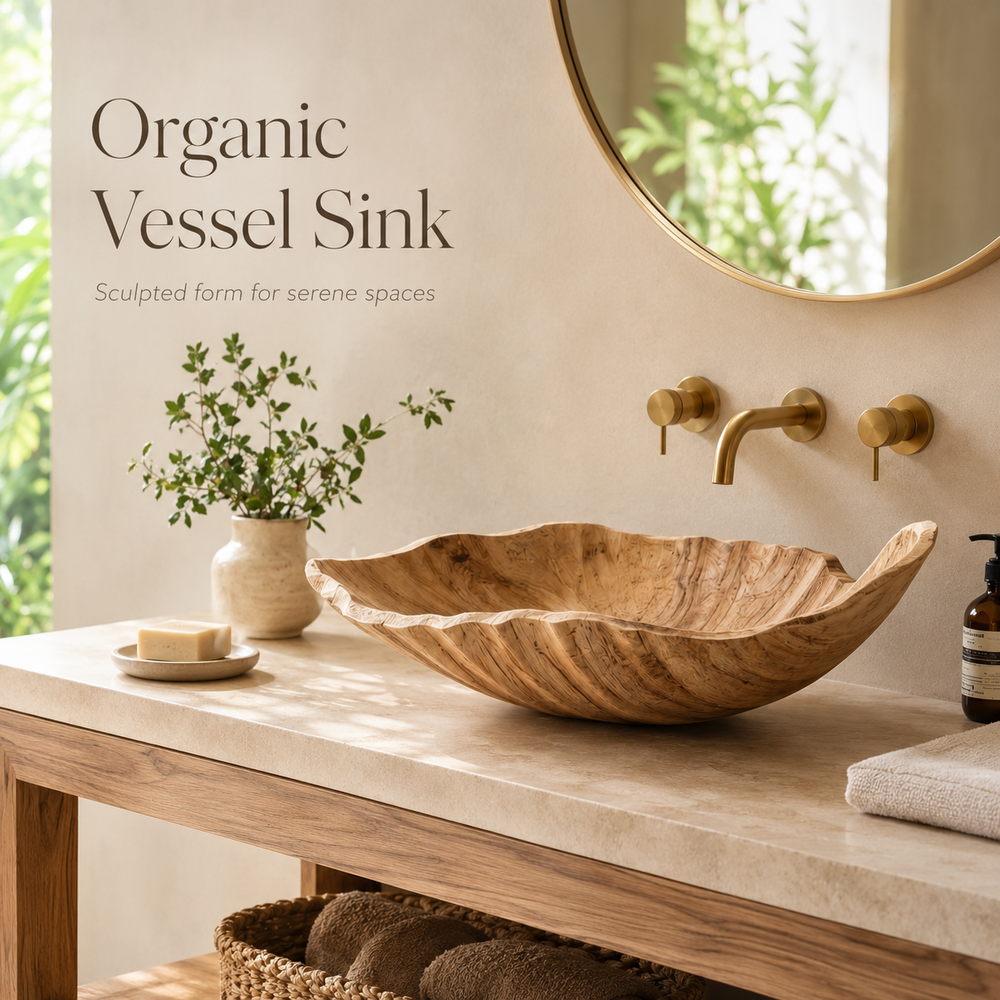 Liora Hand-Finished Vessel Sink - Design 152 - product image 02