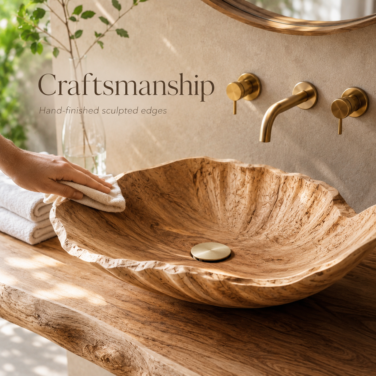 Liora Hand-Finished Vessel Sink - Design 152 - product image 06