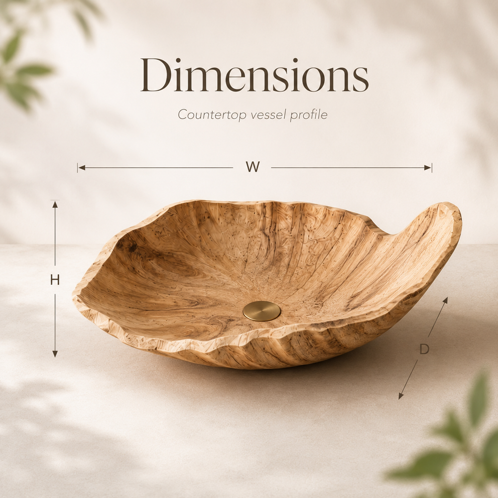 Liora Hand-Finished Vessel Sink - Design 152 - product image 08