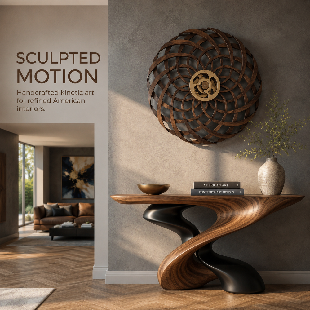 Sculpted Motion Kinetic Wall Art - Design 001 - product image 02