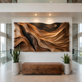 Soren Textured Statement Wall Art - Design 002 - main view