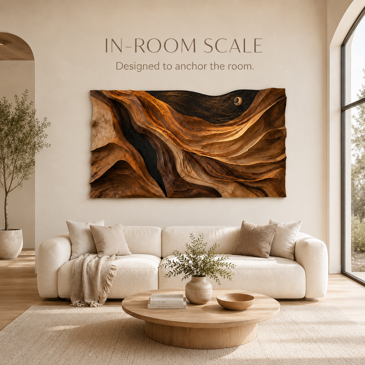 Soren Textured Statement Wall Art - Design 002 - product image 04