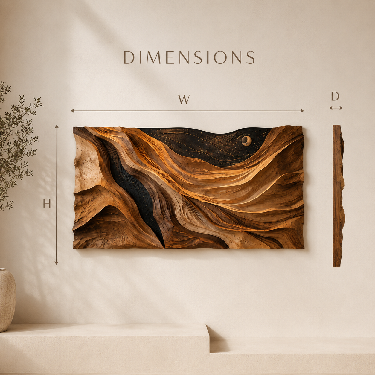 Soren Textured Statement Wall Art - Design 002 - product image 08