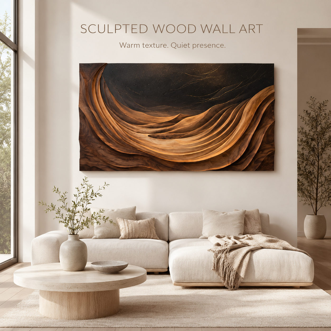 Calder Layered Wood Wall Art - Design 004 - product image 02