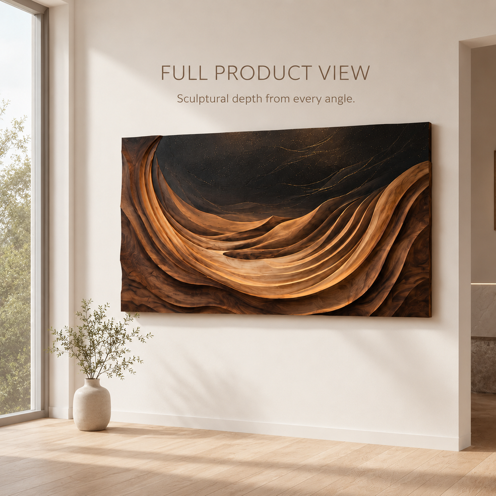 Calder Layered Wood Wall Art - Design 004 - product image 03