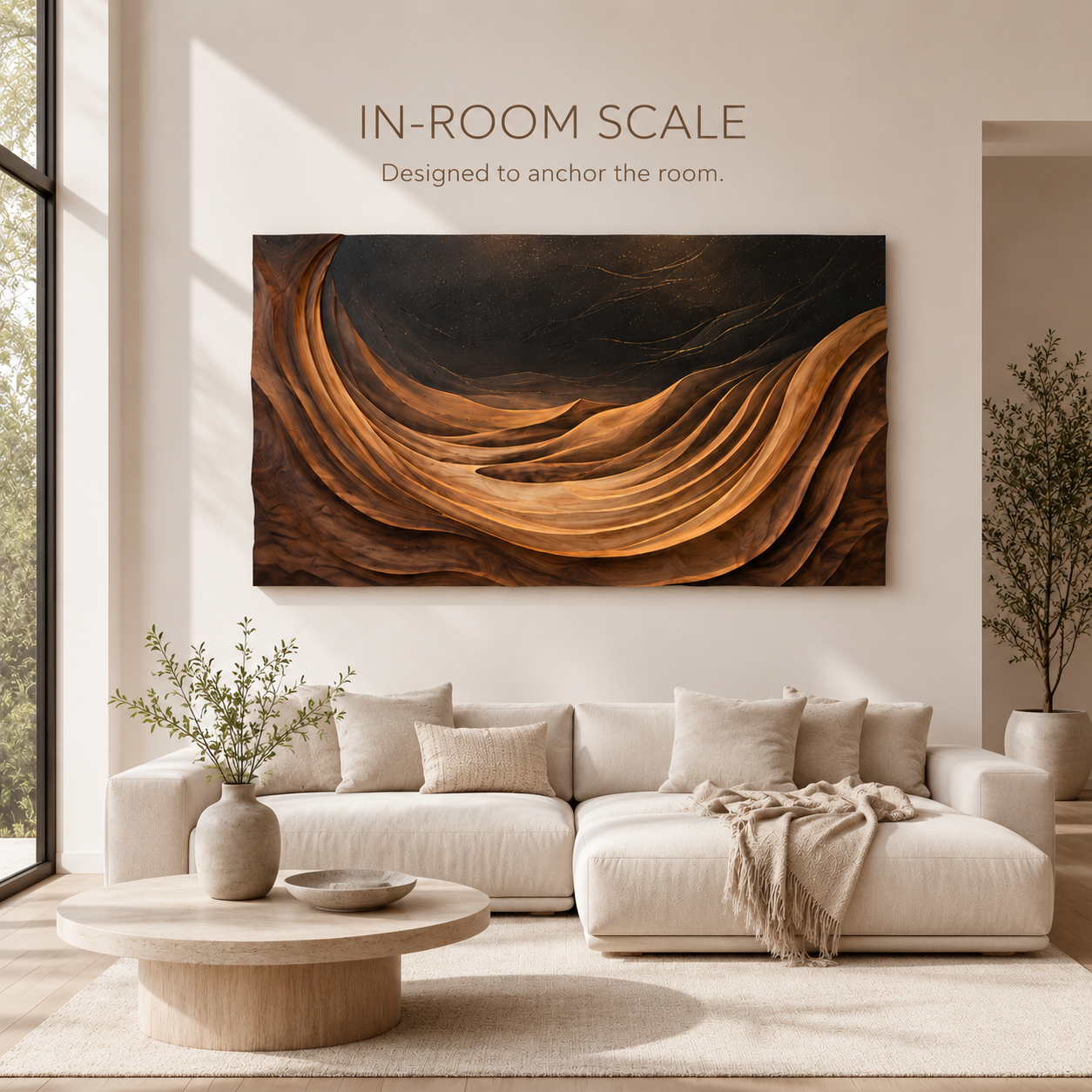 Calder Layered Wood Wall Art - Design 004 - product image 04