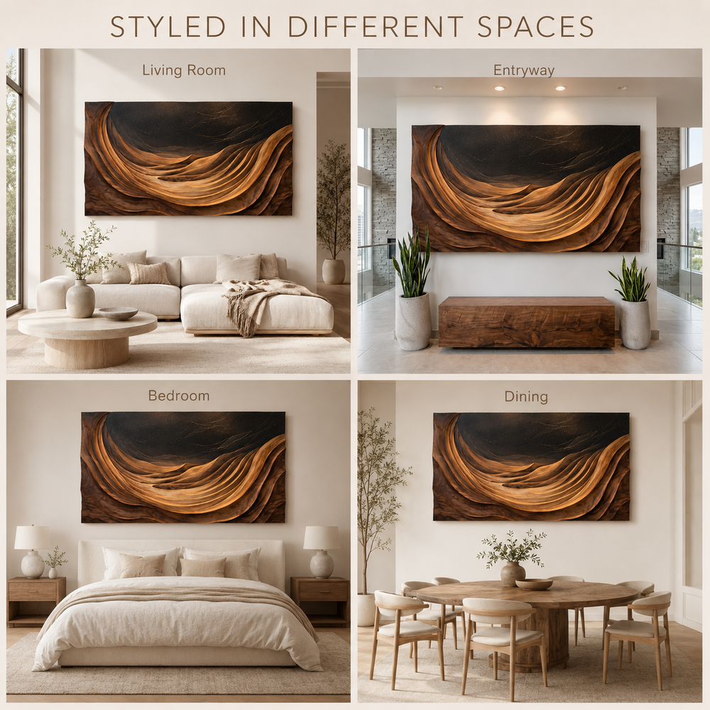 Calder Layered Wood Wall Art - Design 004 - product image 06
