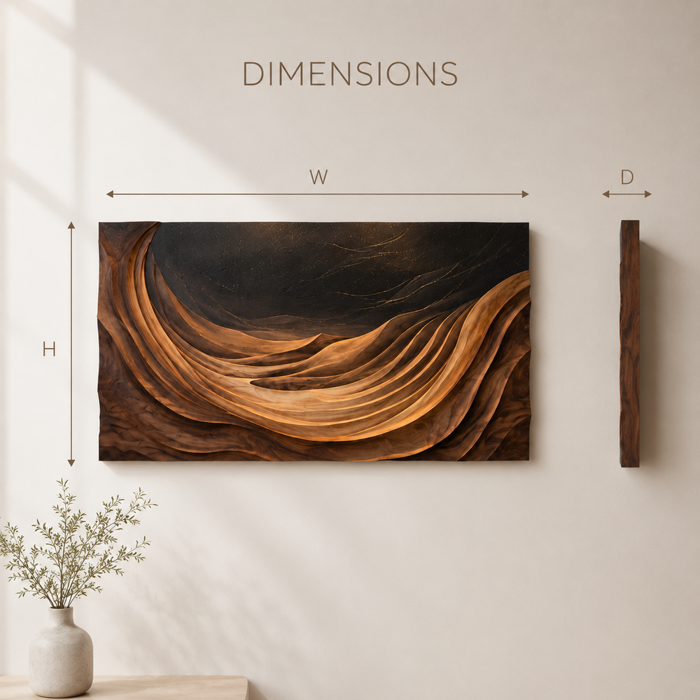 Calder Layered Wood Wall Art - Design 004 - product image 09