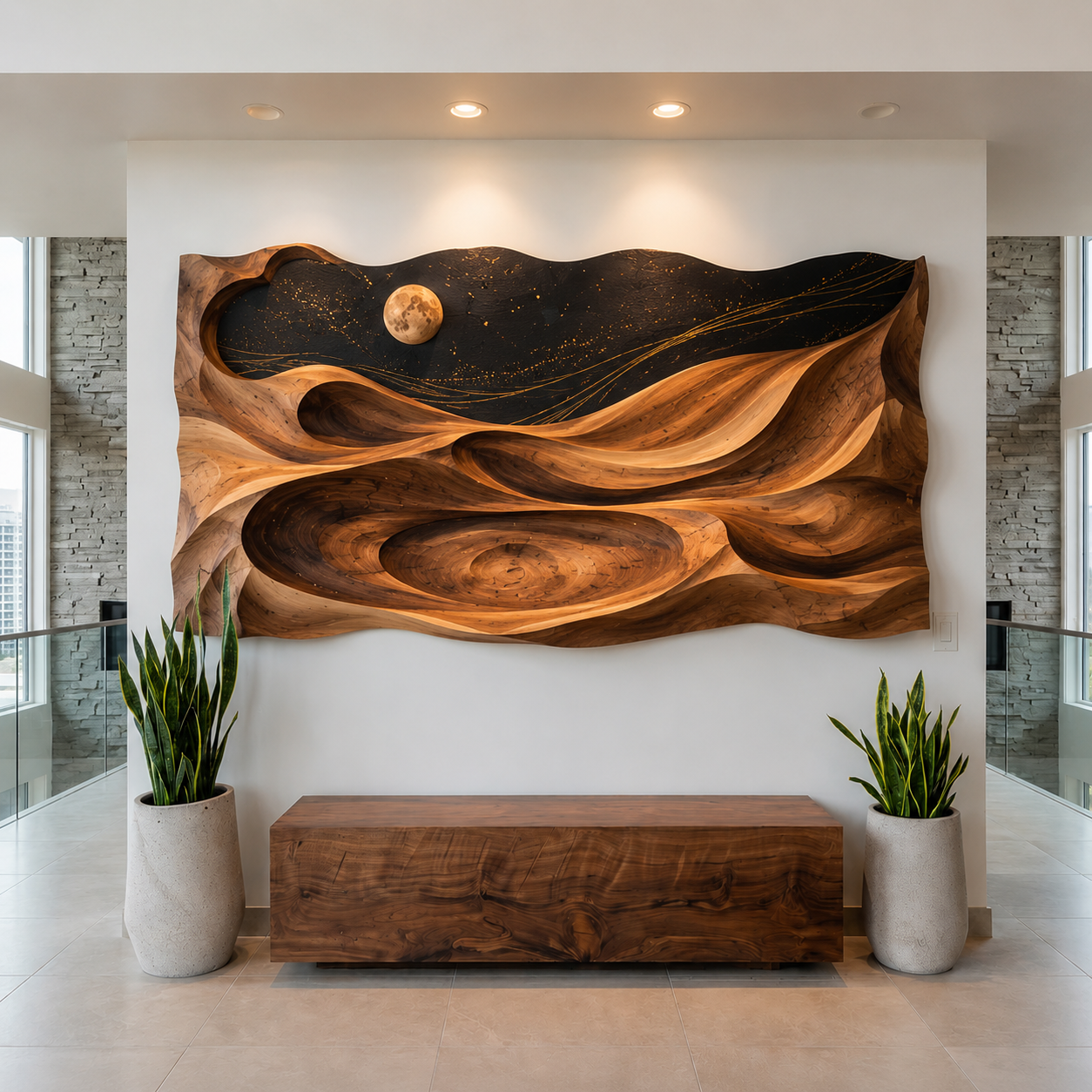 Liora Hand-Finished Wall Art - Design 008 - main view