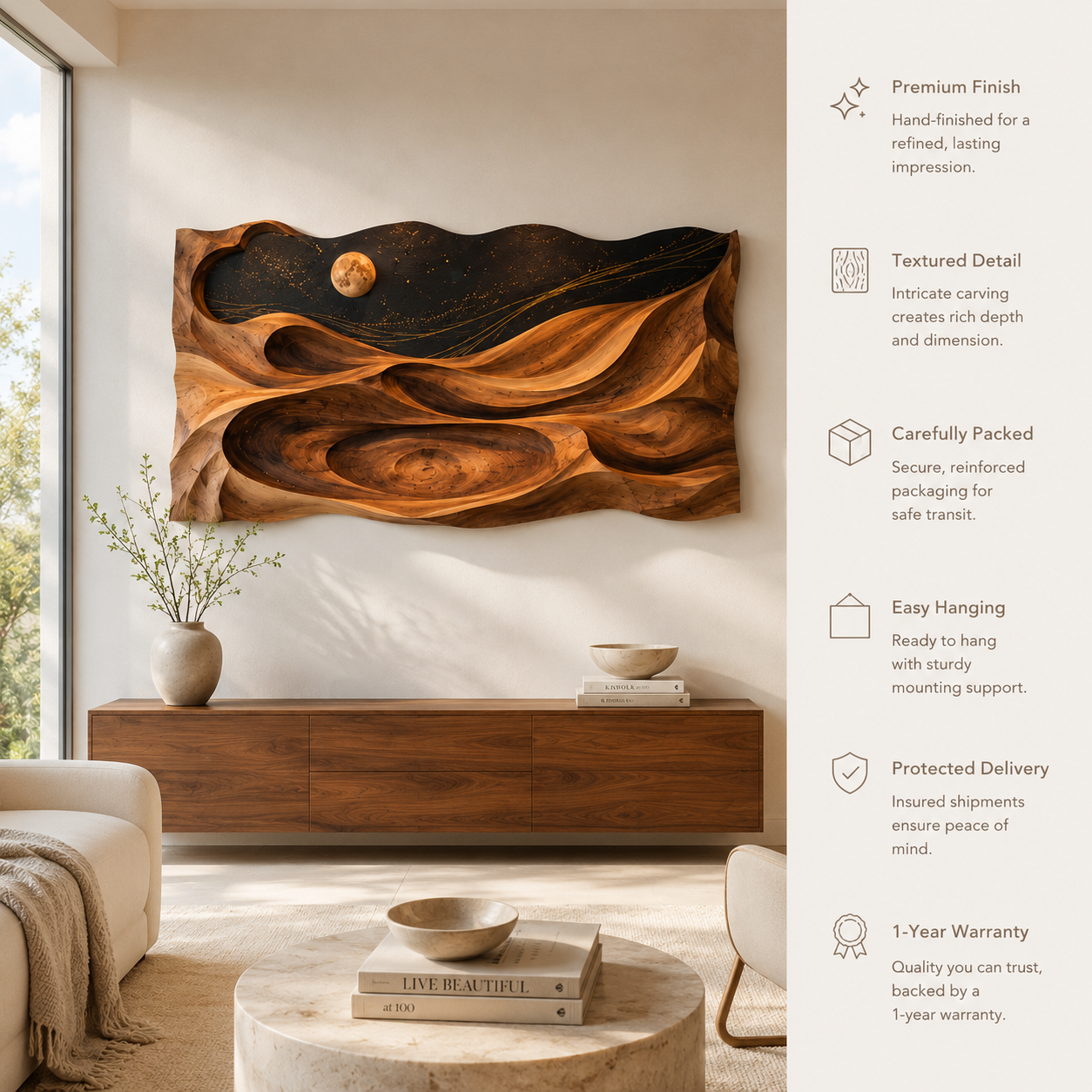 Liora Hand-Finished Wall Art - Design 008 - product image 08