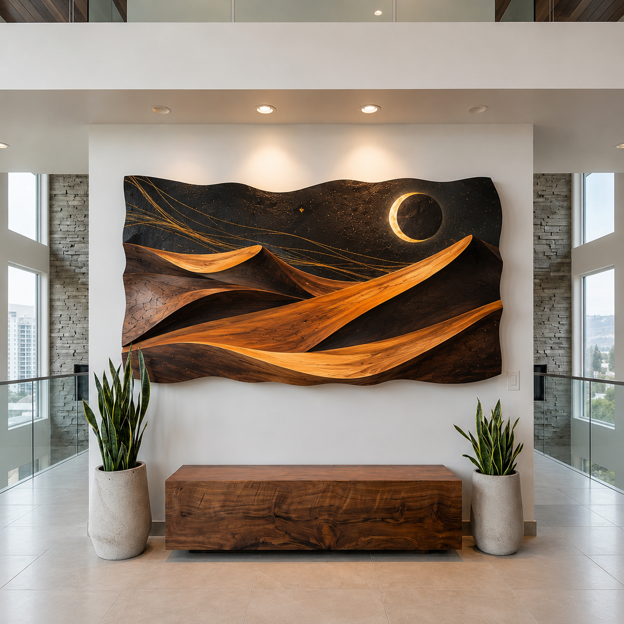 Isla Sculptural Wall Art - Design 010 - main view