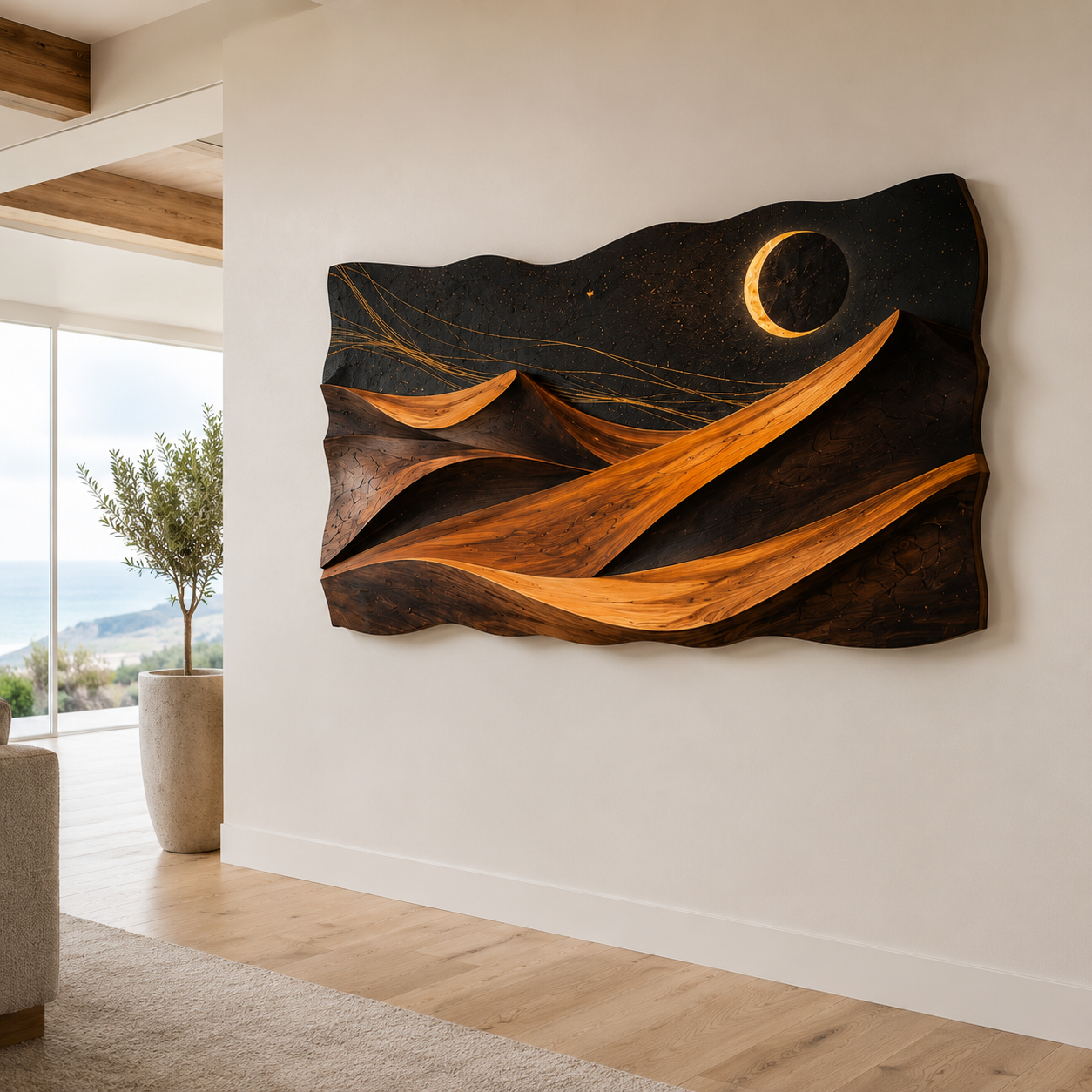 Isla Sculptural Wall Art - Design 010 - product image 02