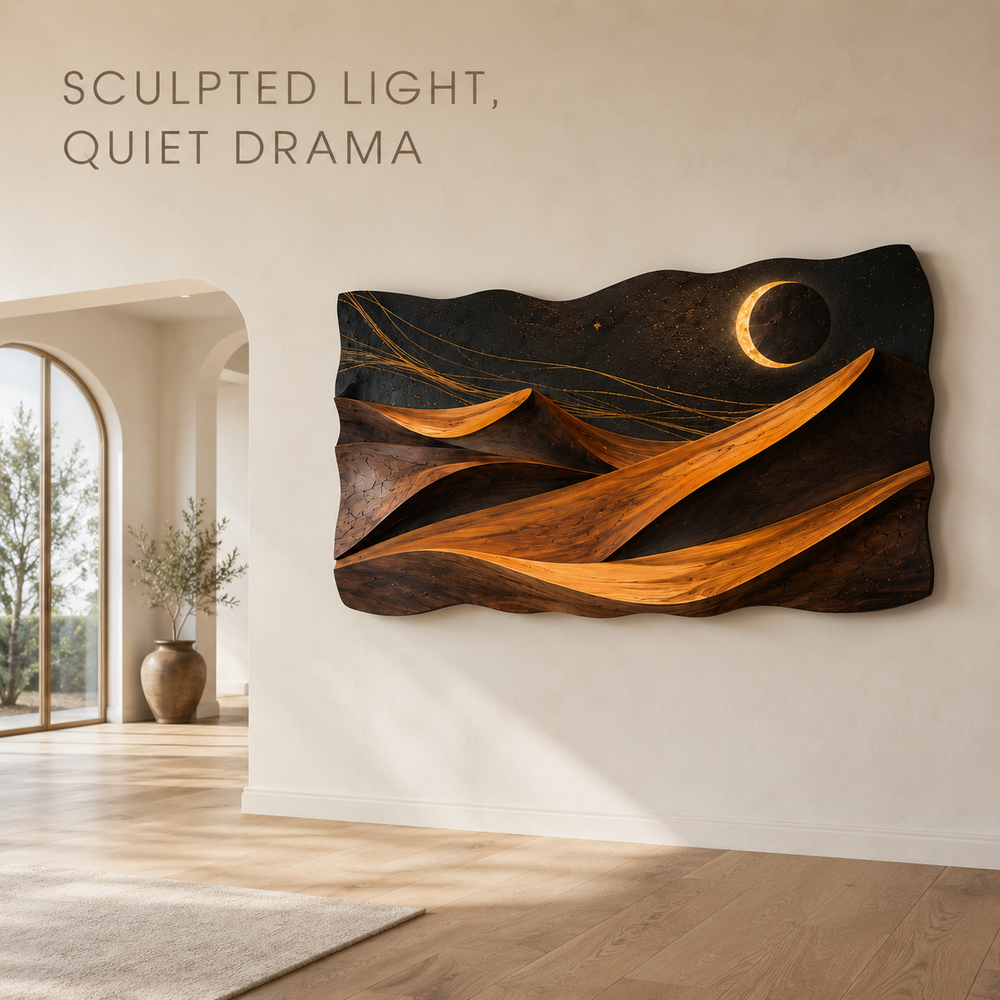 Isla Sculptural Wall Art - Design 010 - product image 05