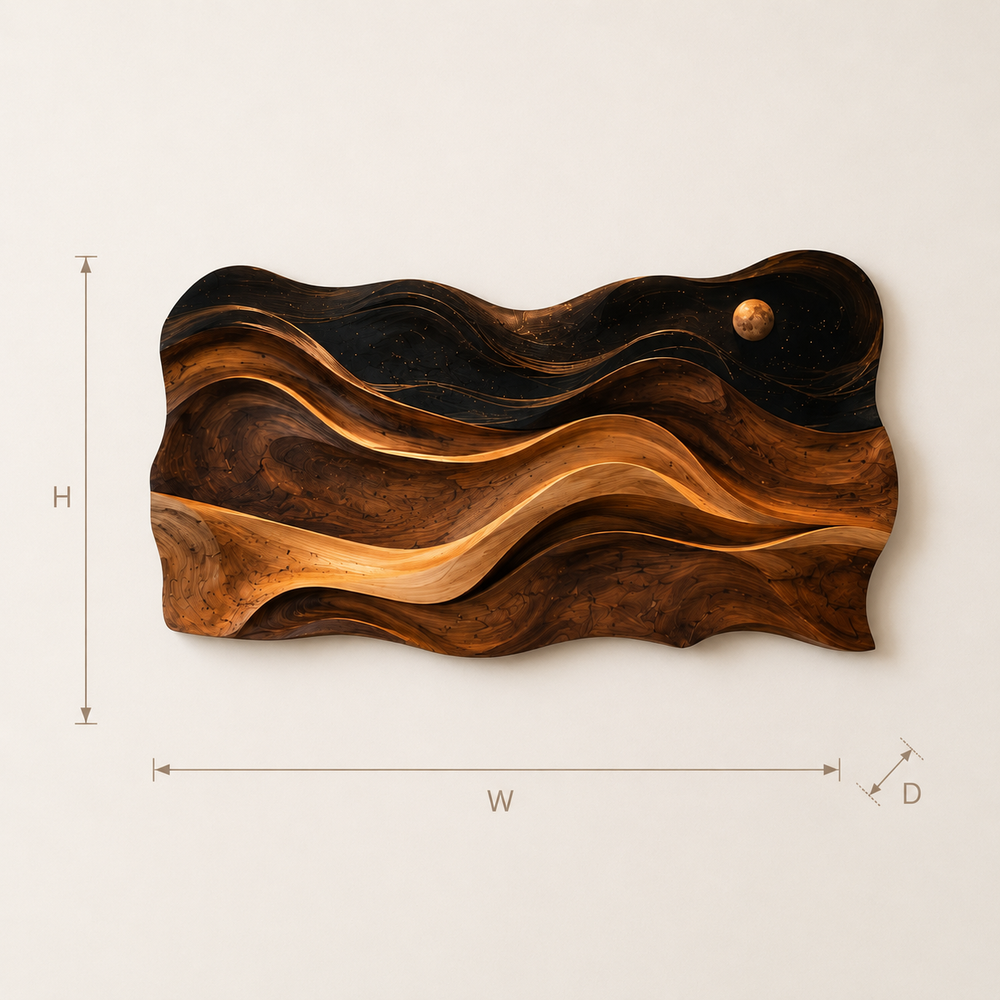 Isla Sculptural Wall Art - Design 010 - product image 11