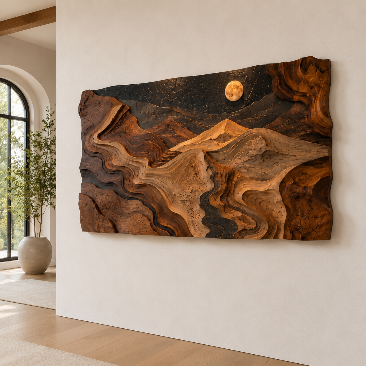 Soren Textured Statement Wall Art - Design 012 - product image 03