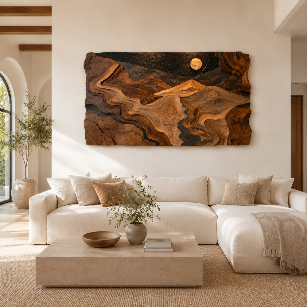 Soren Textured Statement Wall Art - Design 012 - product image 04