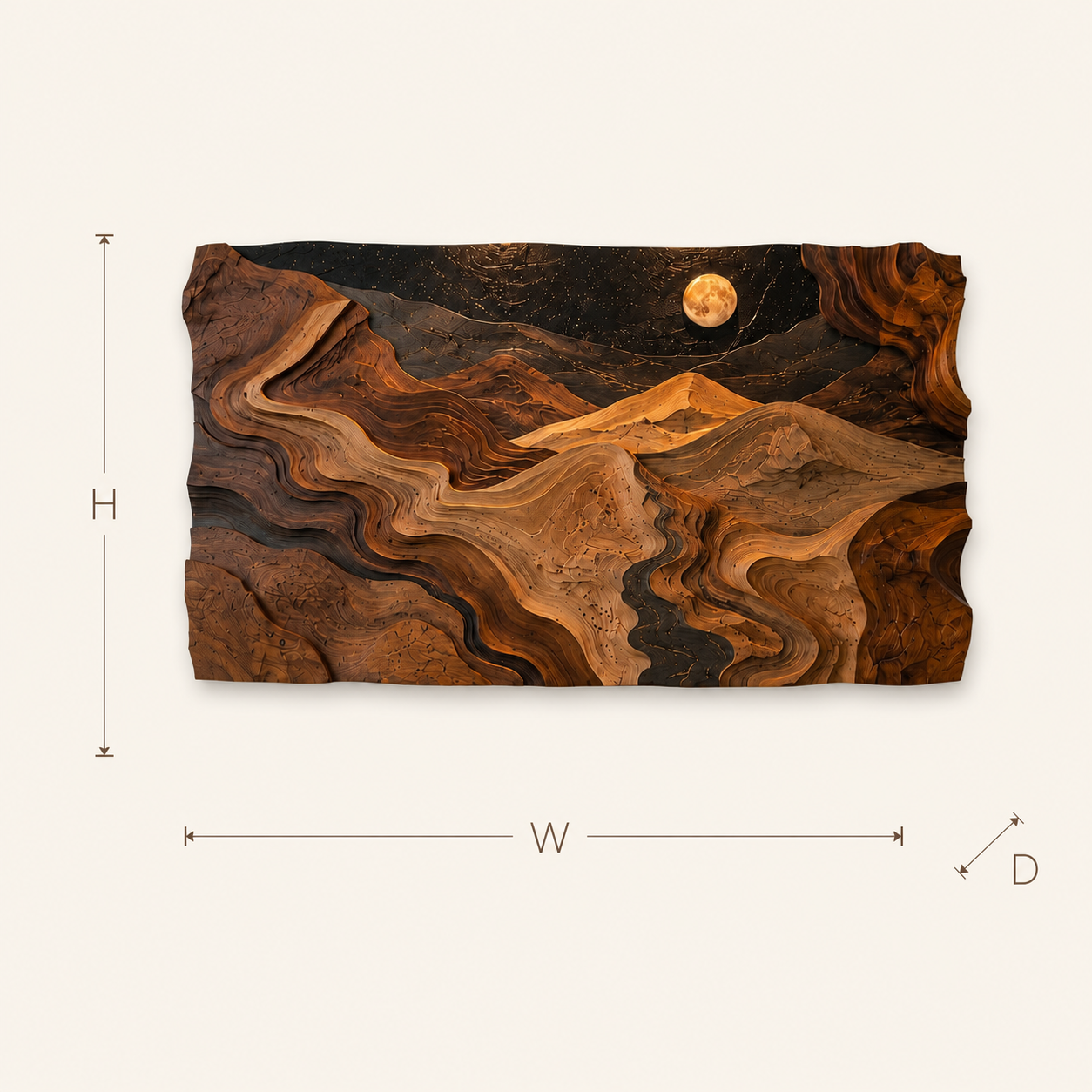 Soren Textured Statement Wall Art - Design 012 - product image 08