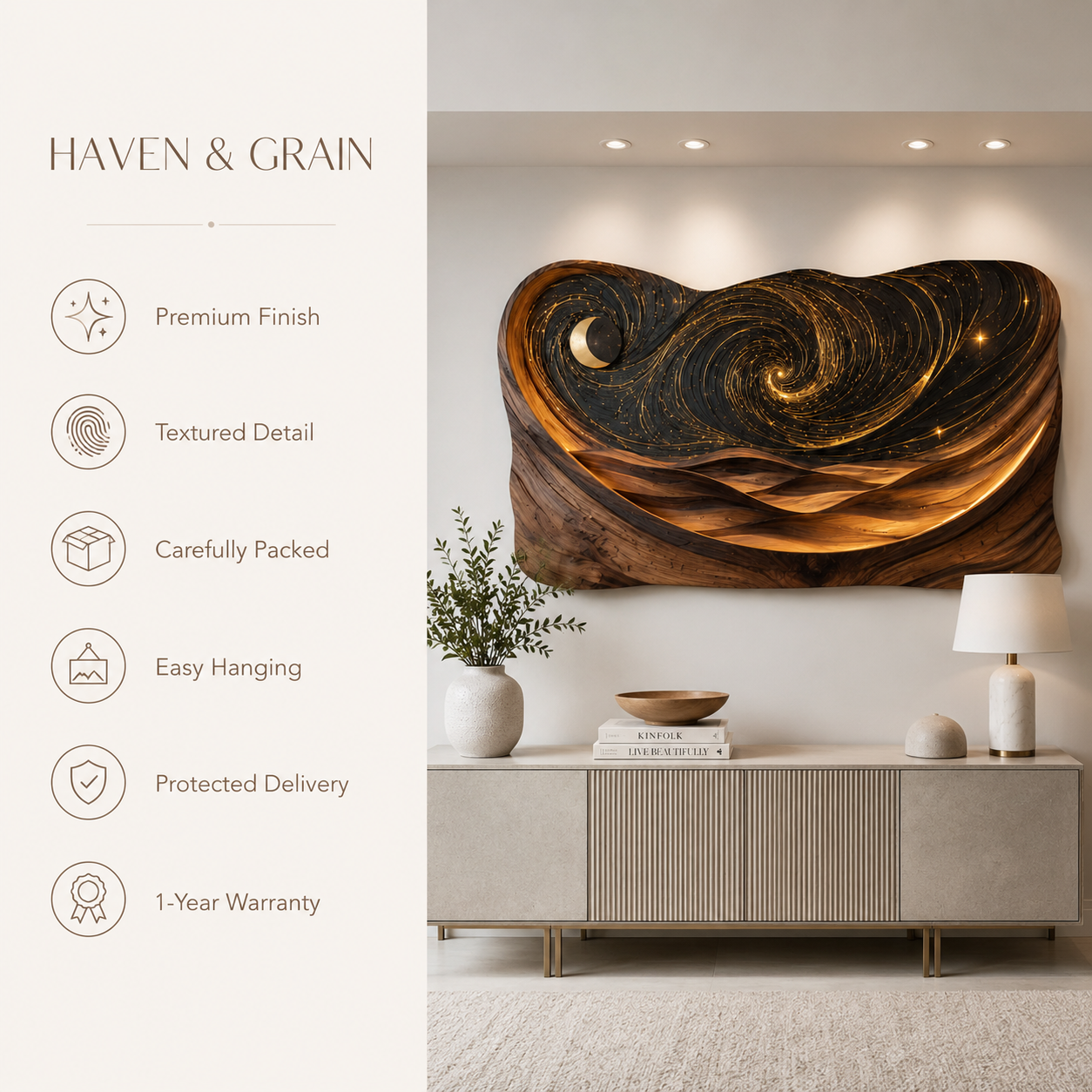 Marin Organic Modern Wall Art - Design 013 - product image 05