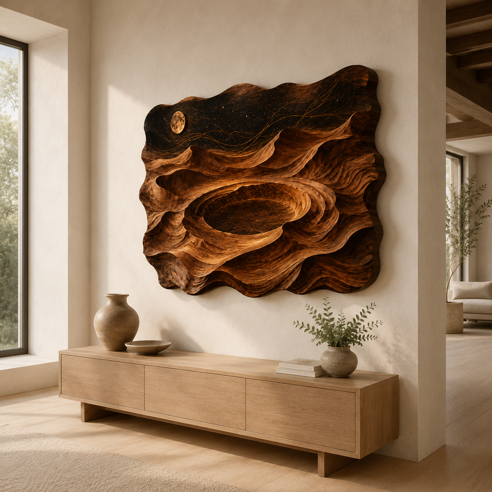Rowan Dimensional Wall Art Panel - Design 016 - product image 03