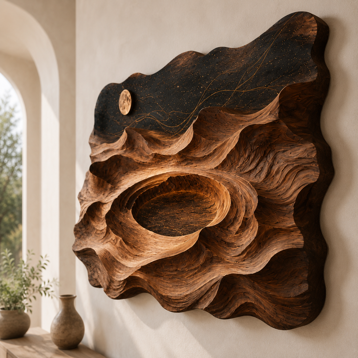 Rowan Dimensional Wall Art Panel - Design 016 - product image 06